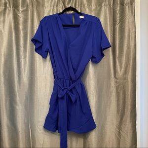NWT // Wrap Top Romper